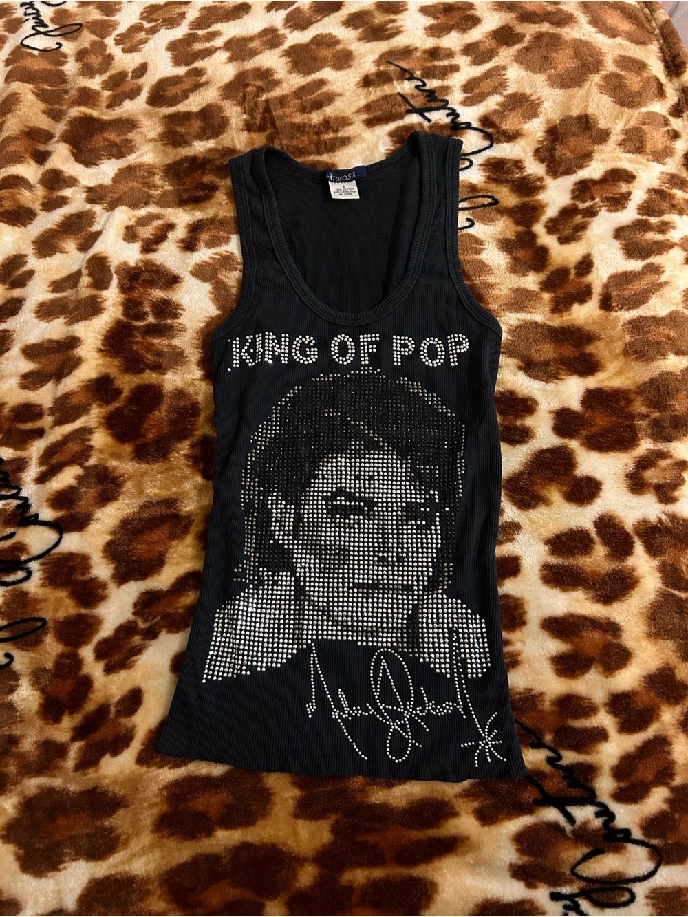 Michael Jackson 'King of Pop' Graphic Tank Top